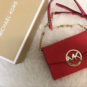 Michael Kors Watermelon red bag